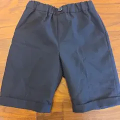 こども受験用紺ハーフパンツ ネイビー 120cm