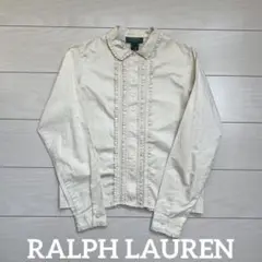 【超レア】LAUREN RALPH LAUREN フリルブラウス　シャツ
