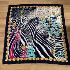 美品】エルメス シルクバンダナ 55 Tigre Royal 王者の虎 - メルカリ
