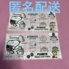 スヌーピー　マイナカードケース　同柄2枚セット　フレンズ