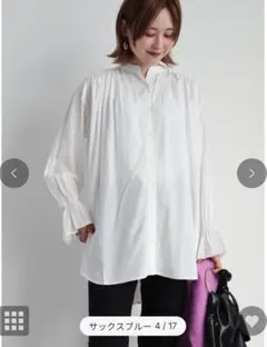 AMERICAN HOLIC ライトブルー 長袖シャツ