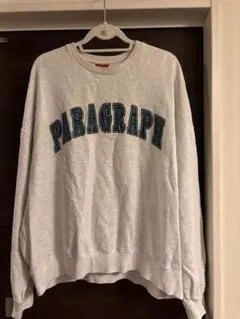 PARAGRAPH スウェット トレーナー グレーのサムネイル