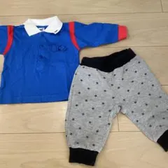 familiar 西松屋　SNOOPY 長袖　星柄　長ズボン　70センチ