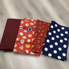 布地セット チェック柄・ドット柄・キャラクター柄