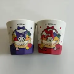 ドール ファミリーマート限定 マイメロディ&クロミ バンブータンブラー