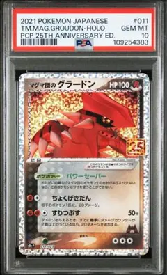 R団のサンダー マグマ団のグラードン　psa10 連番 2025年最新】マグマ団のグラードンの人気アイテム - メルカリ