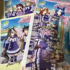 ウマ娘　 クリアファイル 4枚セット