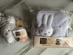 Bruna animal タイトー1番くじ ポーチ マスコットバッジ