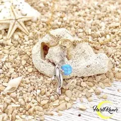 ☆オパール⑩色スワロフスキー⑨色組合せ自由☆Kaner&Moonネックレス