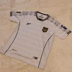 白【WHT】サッカーインドネシア代表2025サポーターユニフォーム　Lサイズ1枚
