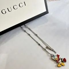 美品【GUCCI／グッチ】Disney ドナルドダック シルバー リング 13号