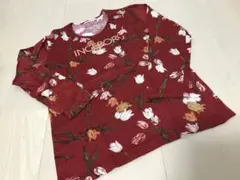 ★美品　インゲボルグ チューリップ　カットソー　Tシャツ　赤系
