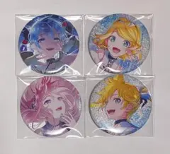 【匿名配送】プロセカ　ミク　リン　レン　ルカ　バチャシン　グリ缶　46C