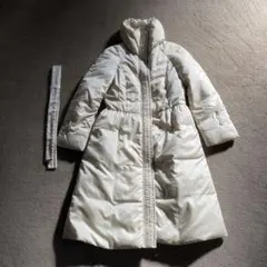 d*i様 TO BE CHIC サイズ40 ロング ダウンコート ベージュ ピンのサムネイル