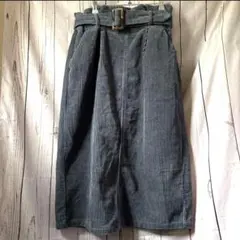 RETRO GIRL レトロガール ミモレ丈 コーデュロイ スカート