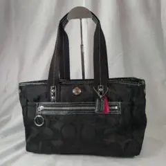 ブラック トートバッグ　COACH F14876