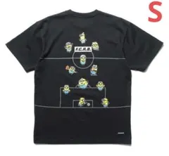 新品未開封 24ss FCRB × ミニオンズ TEE BLACK S コラボ