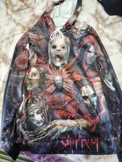 Slipknot パーカー 総柄