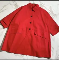 美品✨MACKINTOSH マッキントッシュ ゴム引きコート 赤 38 Mのサムネイル