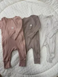 Marks & spencer ジッパー付きロンパース3色セット