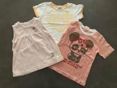 半袖Tシャツ90　3枚セット