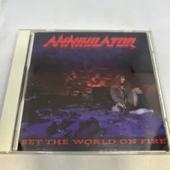 ANNIHILATOR SET THE WORLD ON FIRE