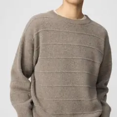 ラムクルーネックセーター　UNIQLO U