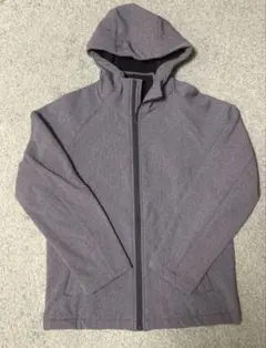 グレー フード付きジャケット サイドポケット