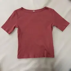 UNIQLO リブTシャツ Sサイズ