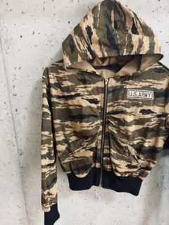 U.S. ARMY 迷彩柄フード付きジャンパー