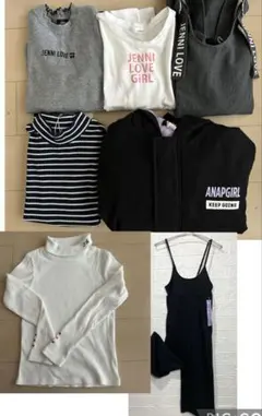 JENNI LOVE 長袖Tシャツ アウター スカート 7点セット まとめ売り