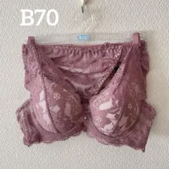 新品 ブラジャー ショーツ セット B70 M ピンク レース フルバック