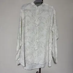 Sense of Place アイボリー 花柄 長袖シャツ