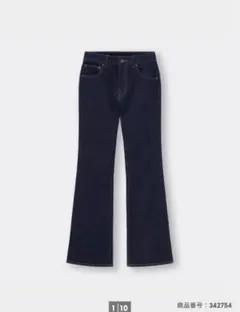 GU ミドルライズフレアジーンズ　Sサイズ