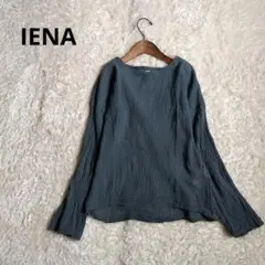IENA アトリエフランセ　ヘンリーロングスリーブブラウス IENA - IENA アトリエフランセ ヘンリーロングスリーブブラウスの通販