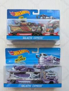 ホットウィール　デコトラ　族車　ギャラクティックエクスプレス　赤　レッド ホットウィール デコトラ 族車 ギャラクティックエクスプレス 赤