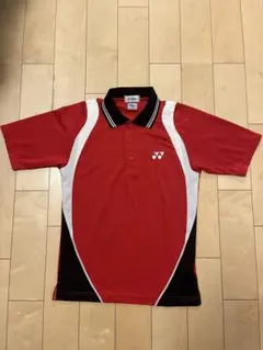 YONEX ヨネックス テニス ポロシャツ SS レッド/ブラック/ホワイト