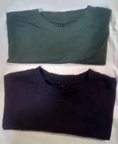 クルーネックTシャツ 2枚セット Lサイズ