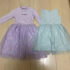 ユニクロGU120 130 ワンピース