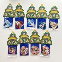 레트로 ディズニー クリスマスオーナメント 9点セット 希少