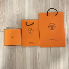 エルメス 紙袋（中・小）＋香水ボックス 計3点セット