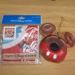 ディズニー ハンドタオルとポーチ