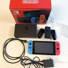 Nintendo Switch 本体 青/赤 バッテリー強化版