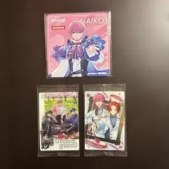 JOYSOUND いれいすコラボ コースター ウエハース ないこ ３点セット