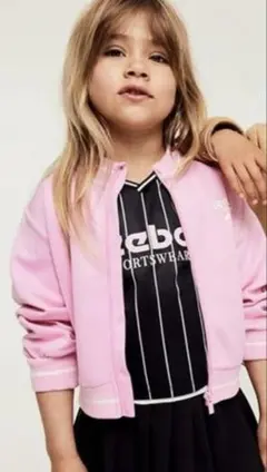 Reebok ✖️H&M ピンクジャージ120〜　6〜8Y