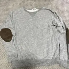 relume JOURNAL STANDARDグレー トレーナー S 肘当て付き