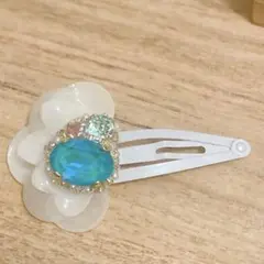 早い者勝ち❣️未使用 mu_muムームー ファントムフラワーヘアピン