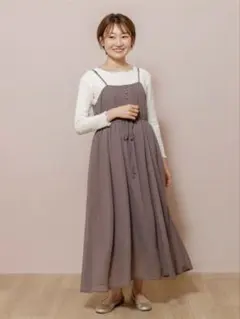 エアリーシフォンワンピース　新品未使用
