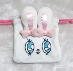 エスターバニー フェイス巾着 ポーチ ポップアップ