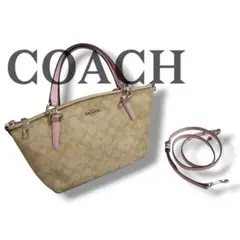 コーチ COACH 2way ショルダーバッグ トートバッグ F28989